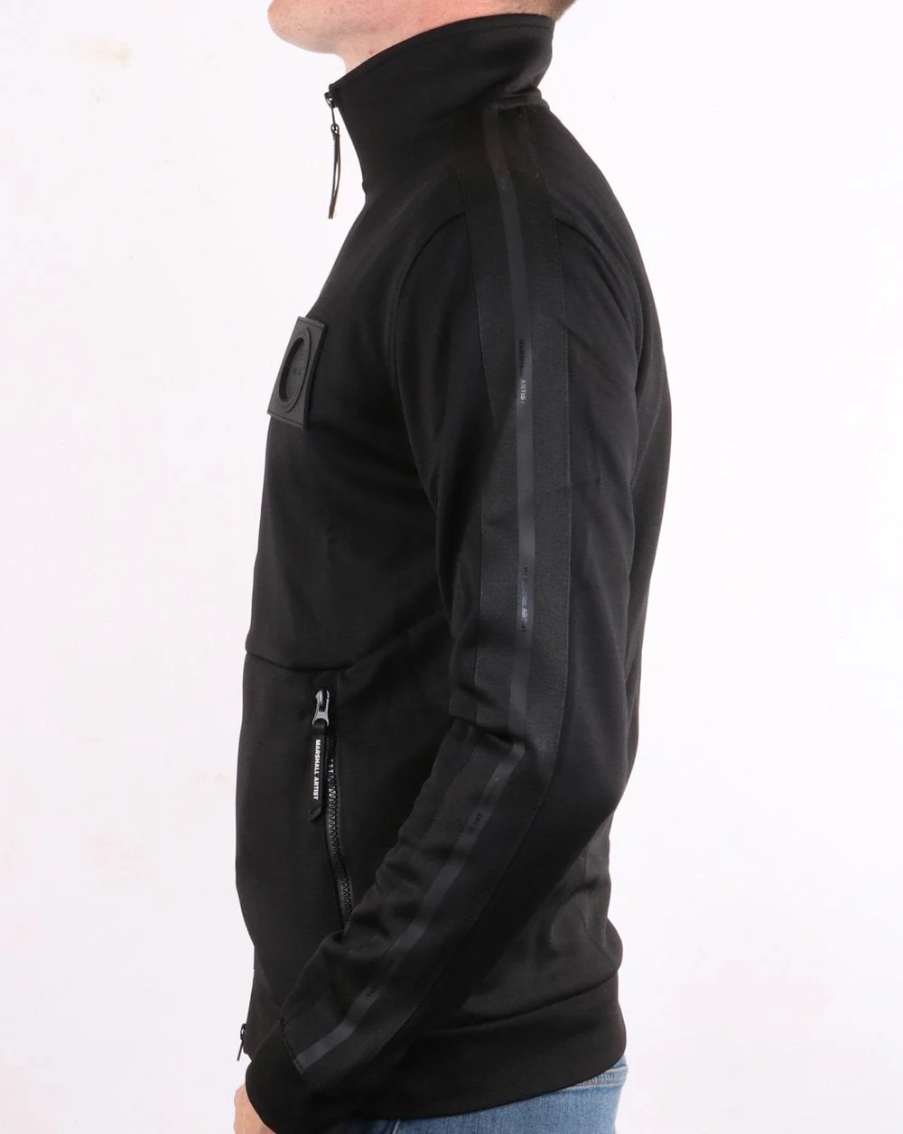 Marshall Artist Fantom Track Top Black - Image 2