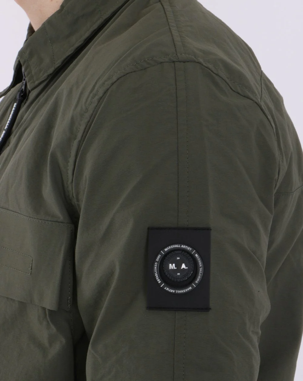 Marshall Artist Forte Overshirt Khaki - Image 2