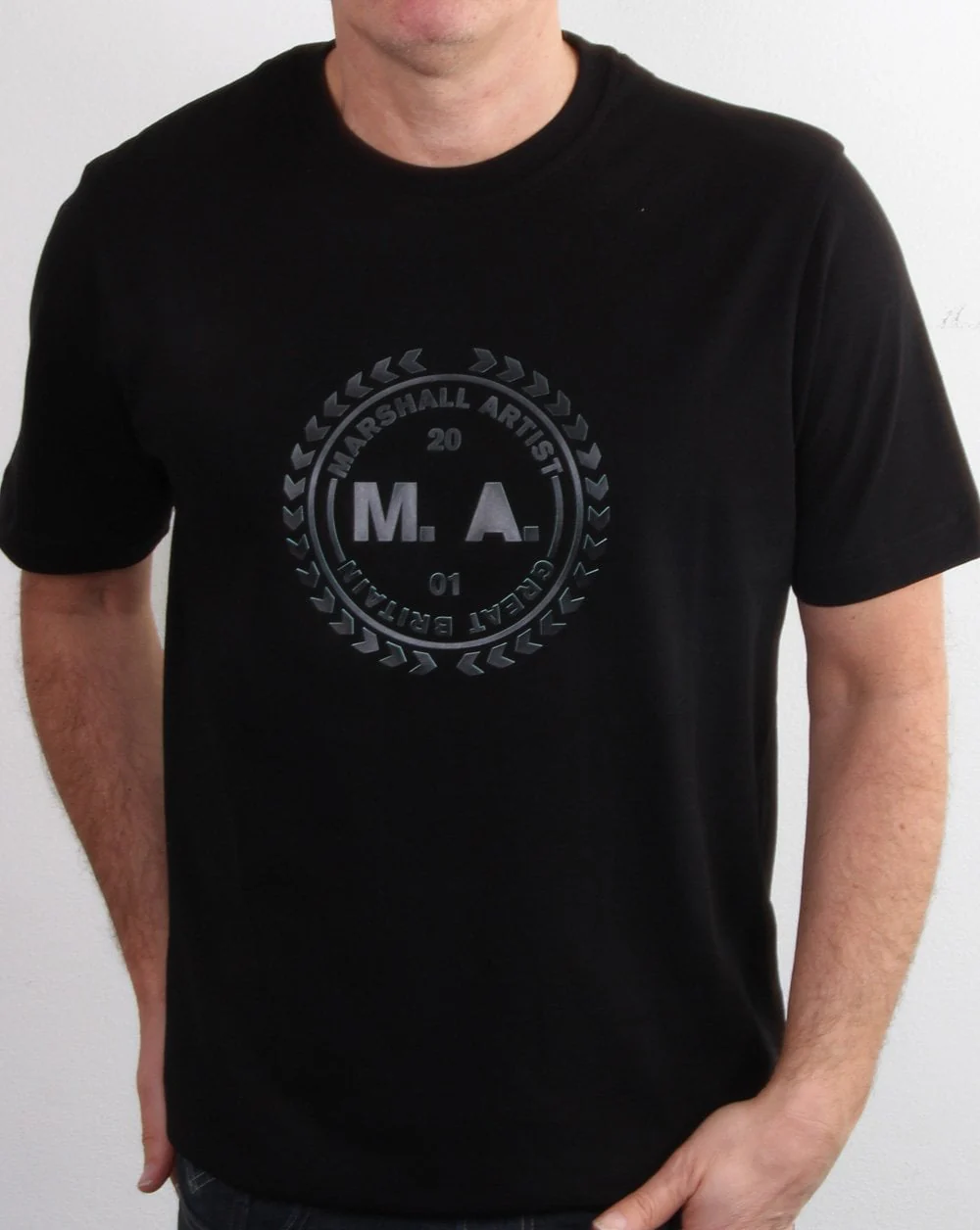 Marshall Artist Hi-density T-shirt Black - Image 3