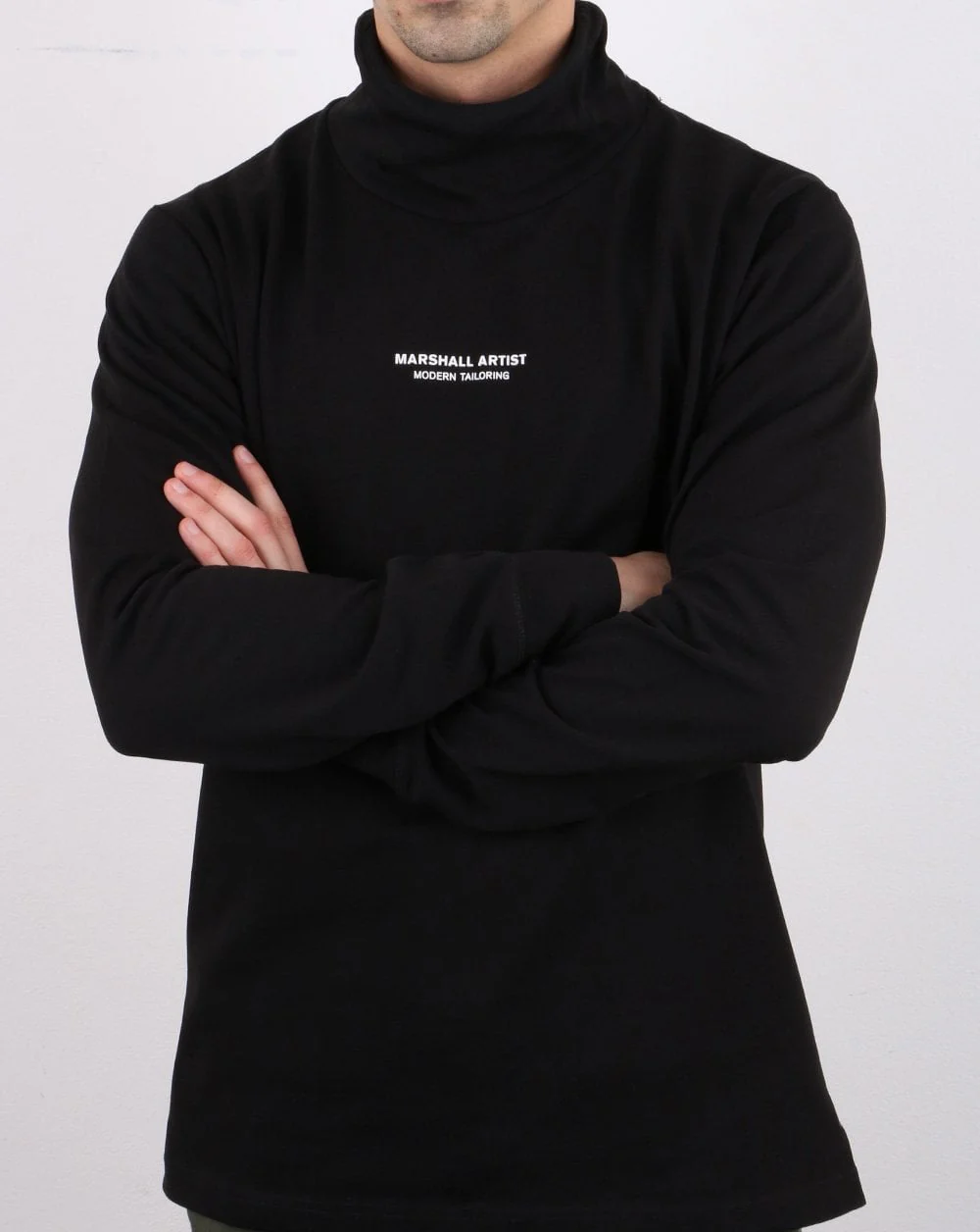Marshall Artist Hybrid Tech Roll Neck Black - Image 3