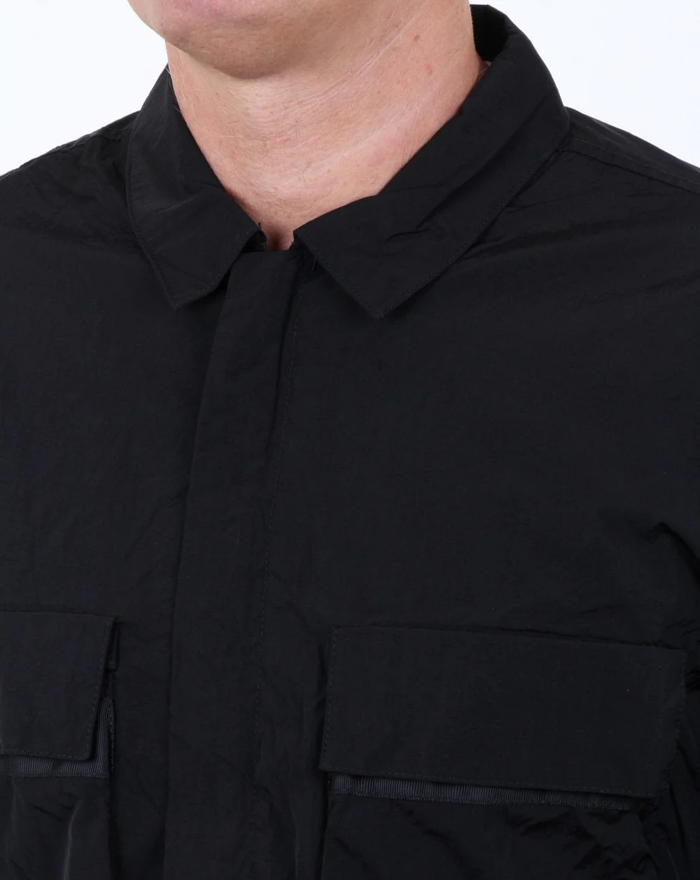 Marshall Artist Liquid Overshirt Black - Image 2