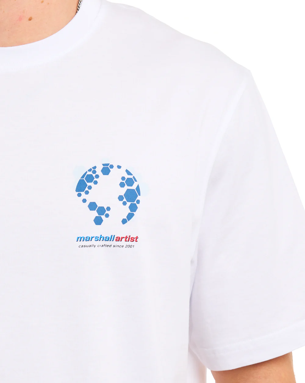 Marshall Artist New World Order T-Shirt White - Image 3