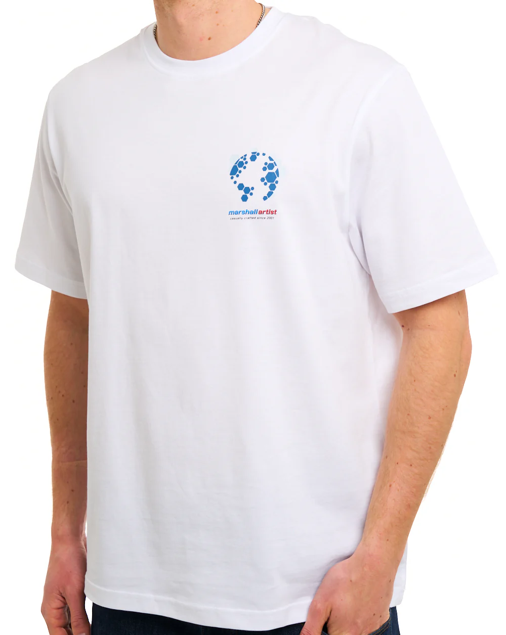 Marshall Artist New World Order T-Shirt White - Image 4