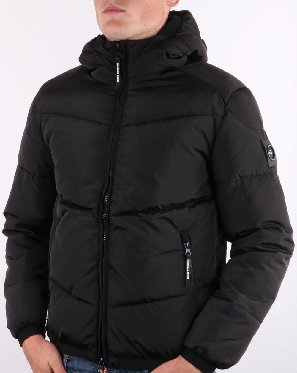 Marshall Artist Paninaro Bubble Jacket Black