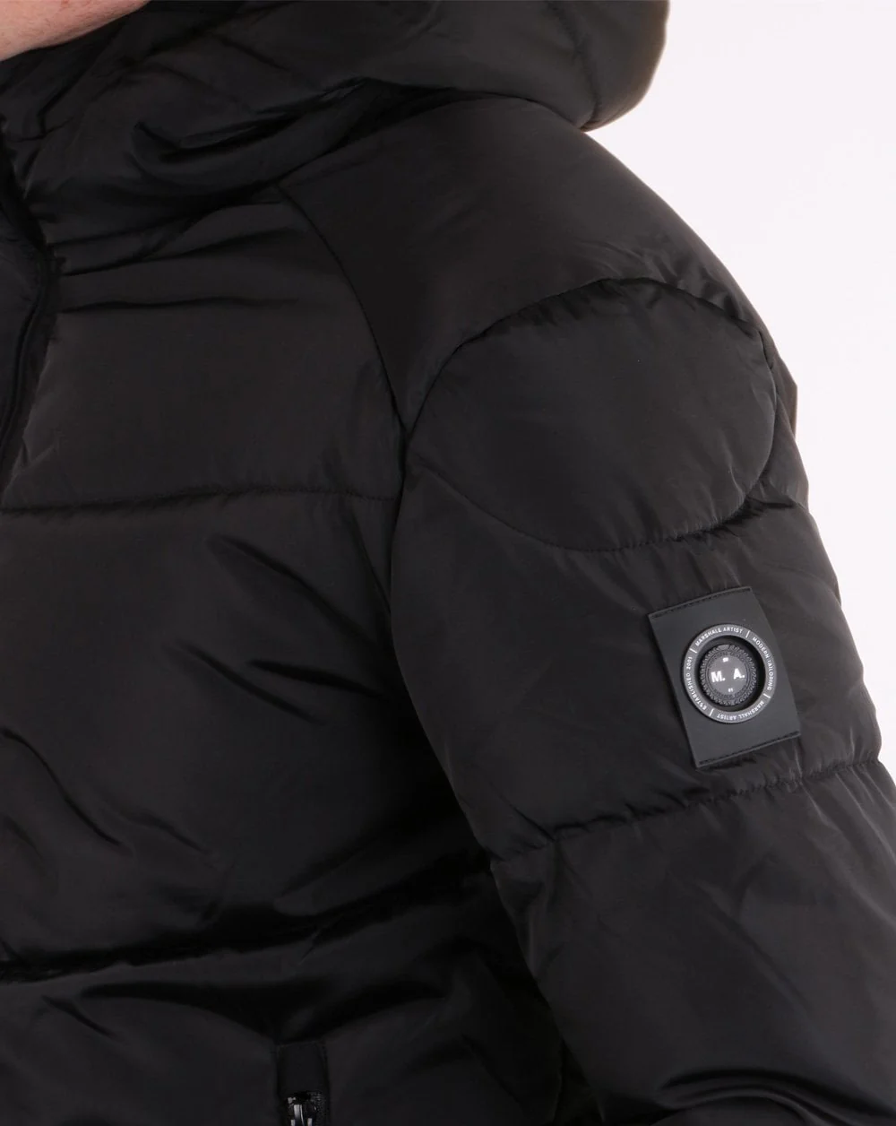 Marshall Artist Paninaro Bubble Jacket Black - Image 3