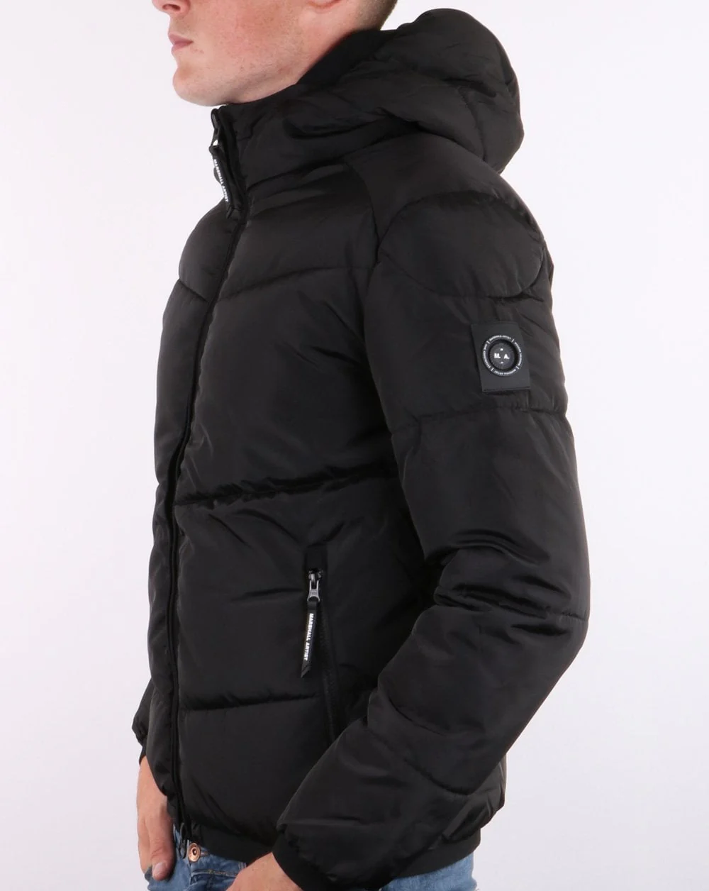 Marshall Artist Paninaro Bubble Jacket Black - Image 4