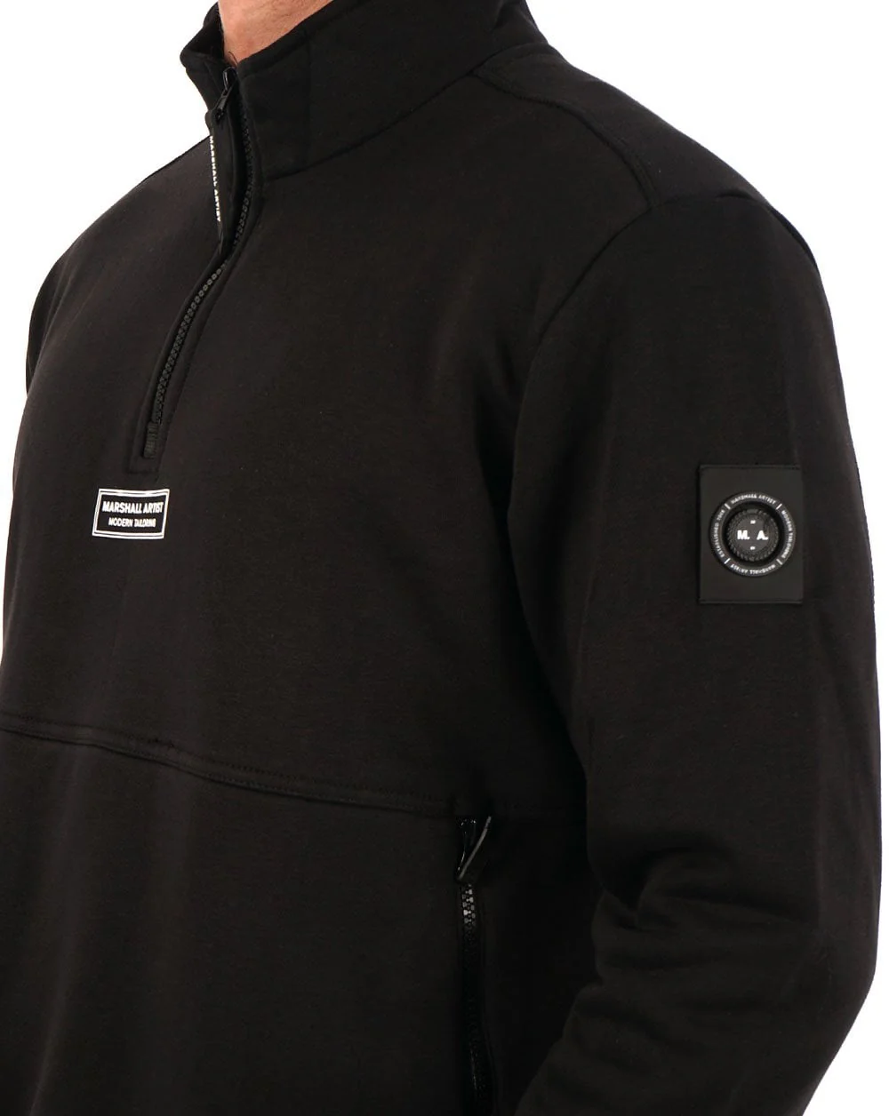 Marshall Artist Siren 1/4 Zip Black - Image 3