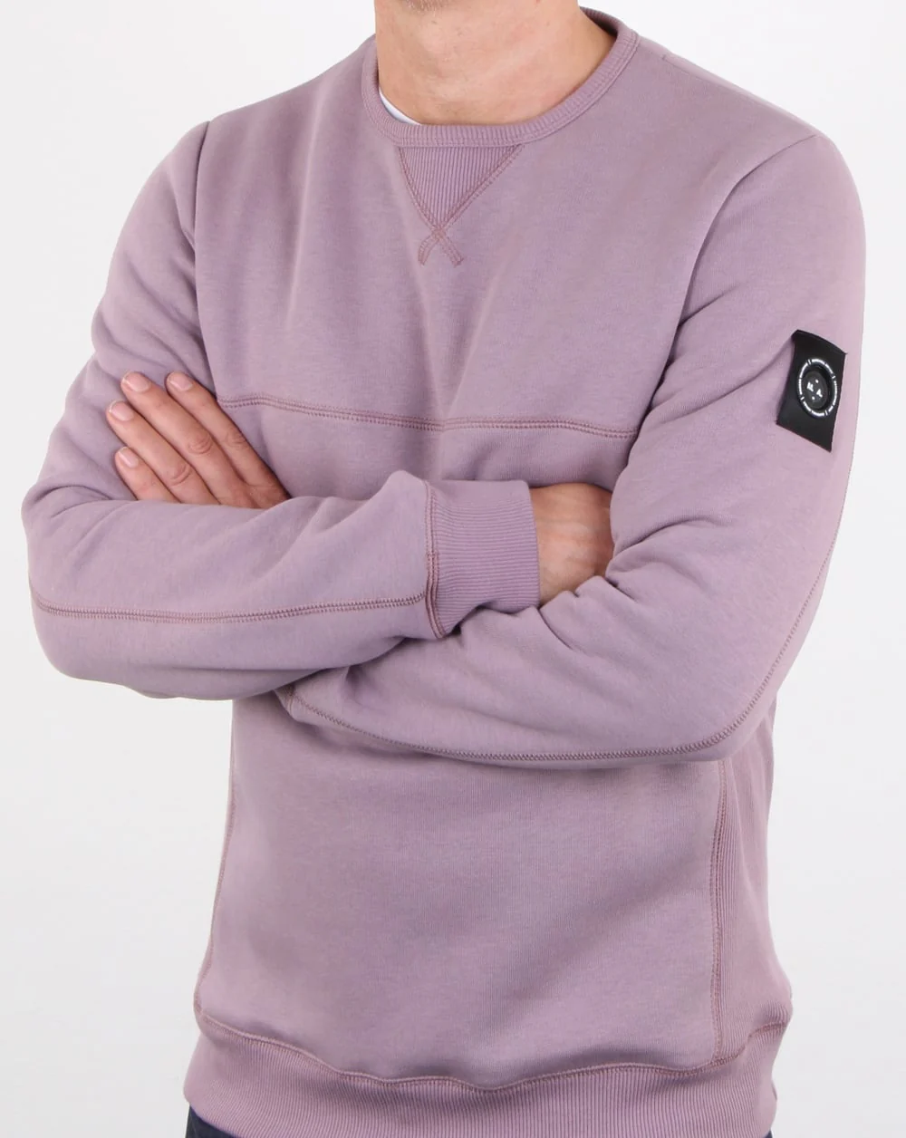 Marshall Artist Siren Crew Neck Sweat Lilac - Image 2