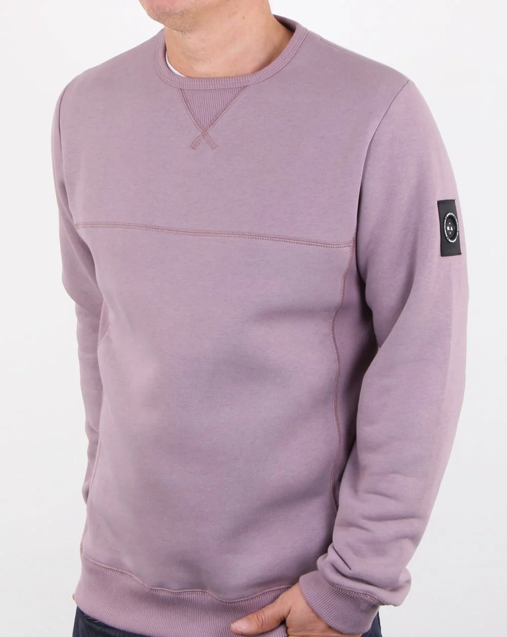 Marshall Artist Siren Crew Neck Sweat Lilac - Image 3