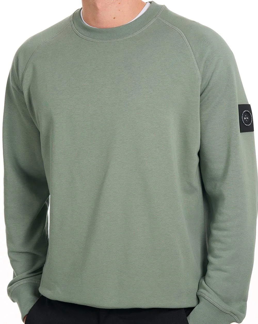 Marshall Artist Siren Crew Sweat Sage Green - Image 2