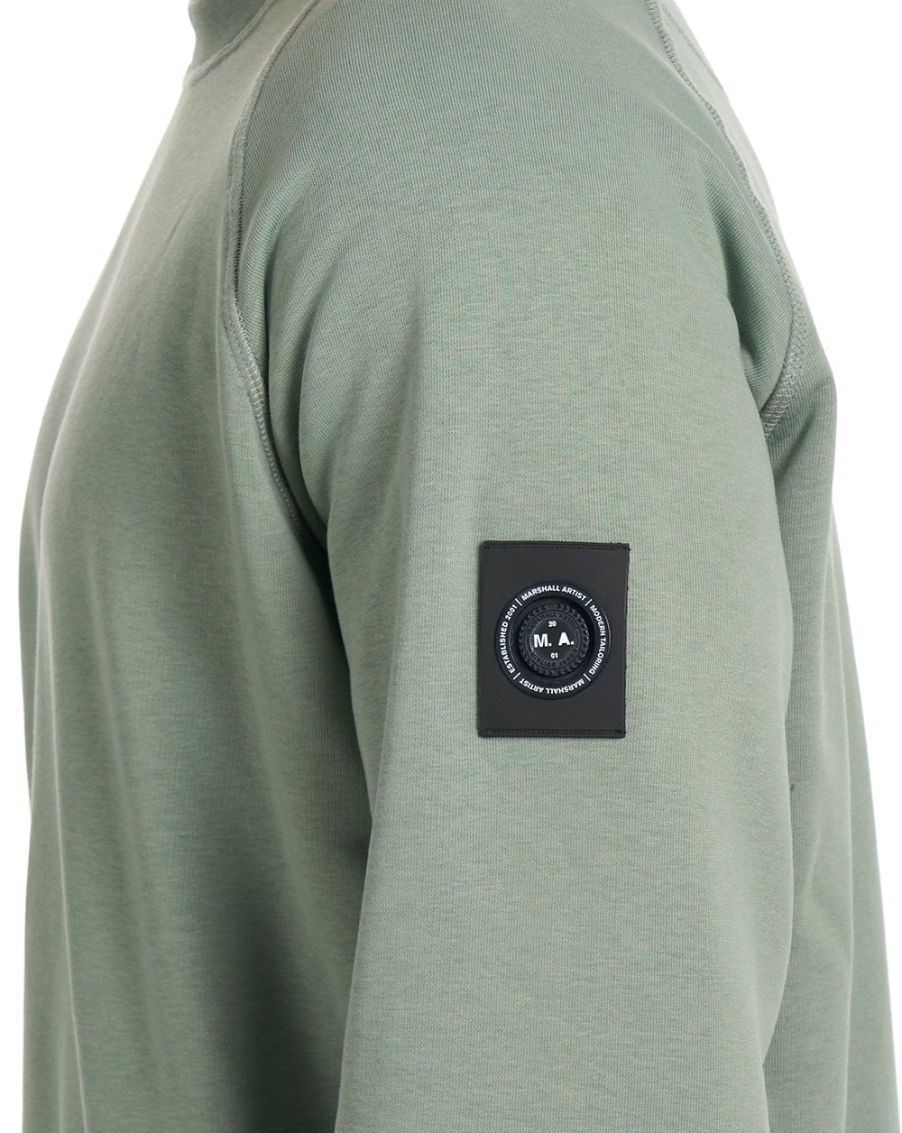 Marshall Artist Siren Crew Sweat Sage Green - Image 3