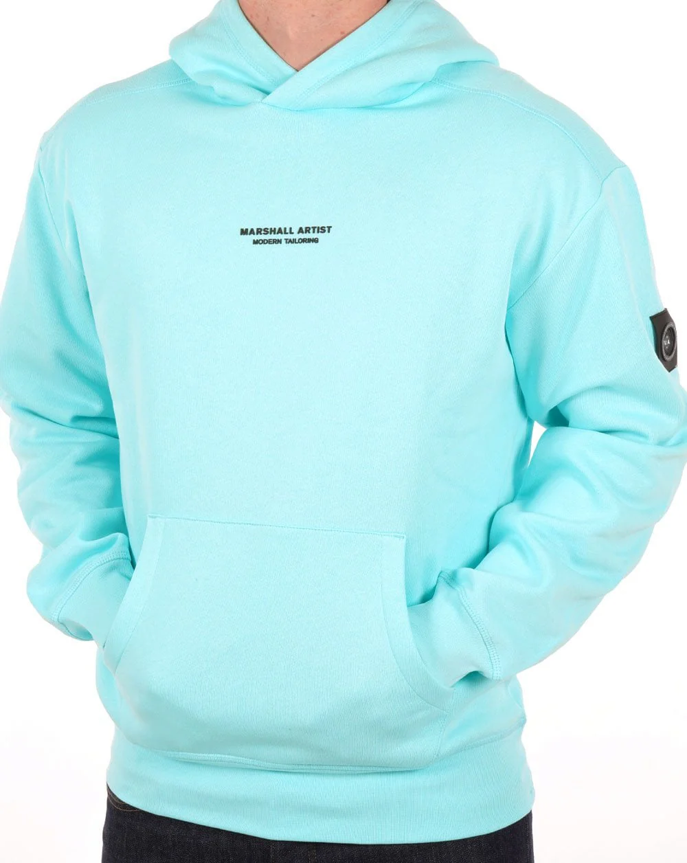 Marshall Artist Siren OTH Hoody Cyan - Image 2