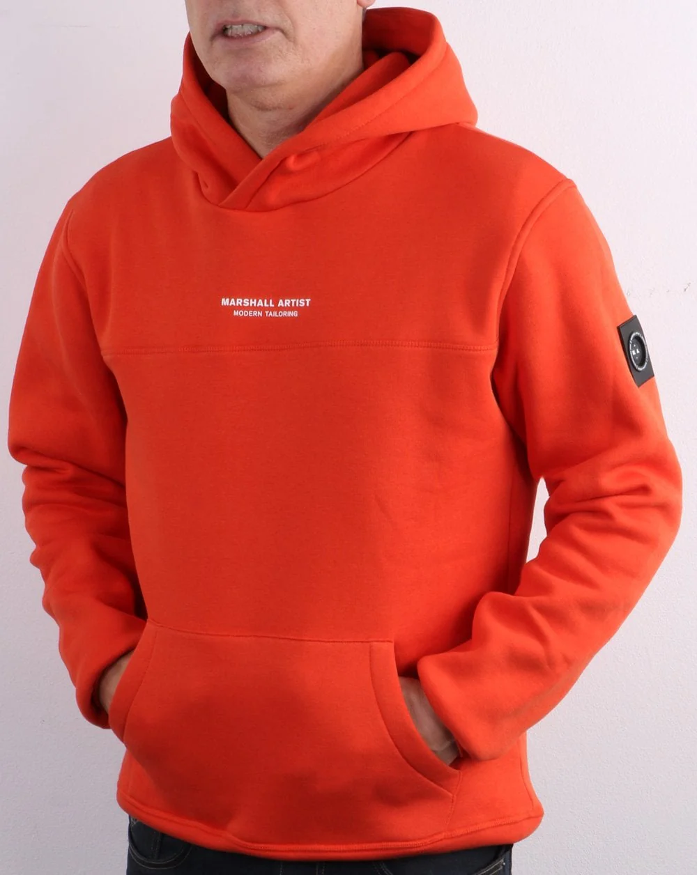 Marshall Artist Siren Oth Hoody Rust Orange - Image 4