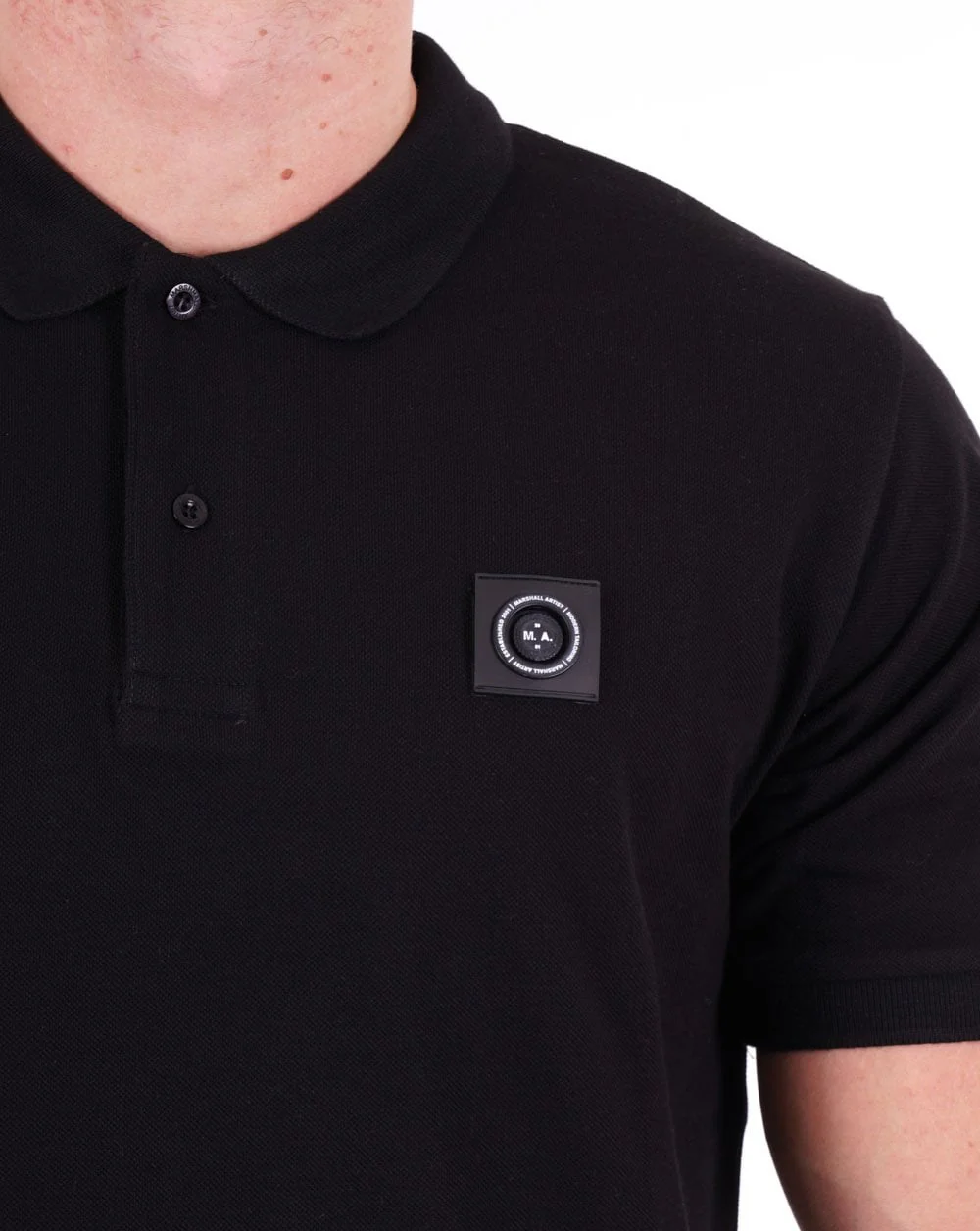 Marshall Artist Siren Polo Shirt Black - Image 3