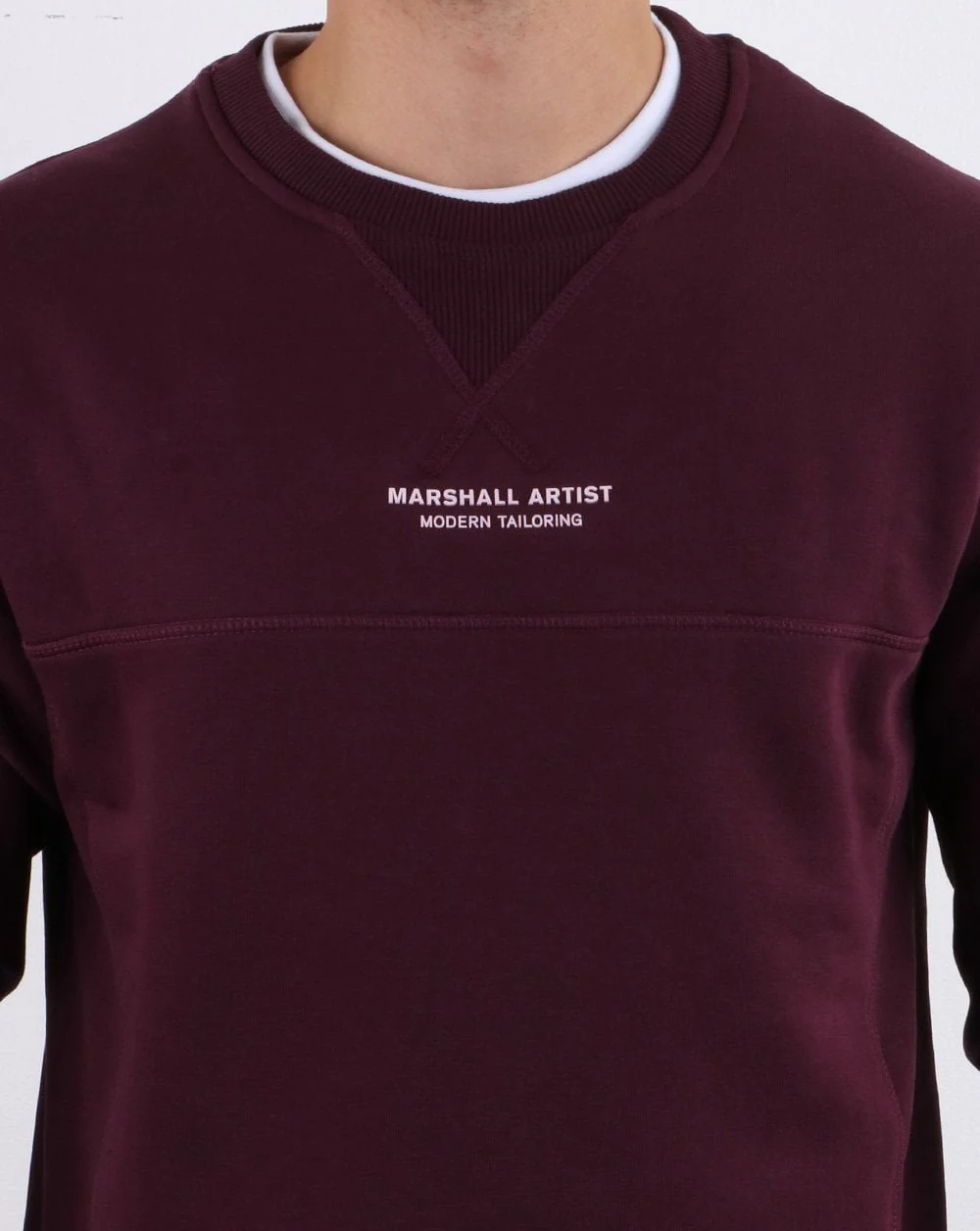 Marshall Artist Siren Sweatshirt Burgundy - Image 4