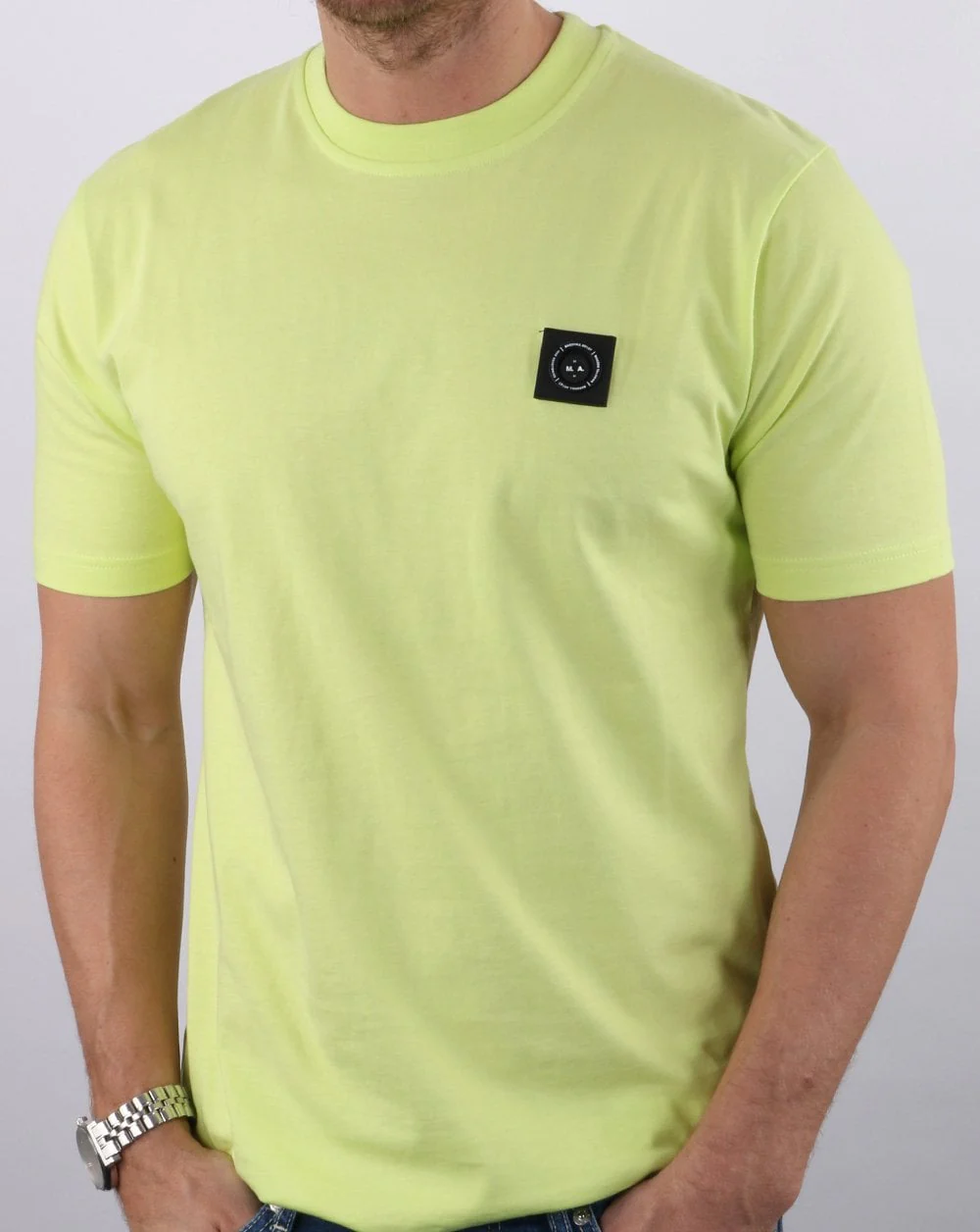 Marshall Artist Siren T-shirt Faded Lime