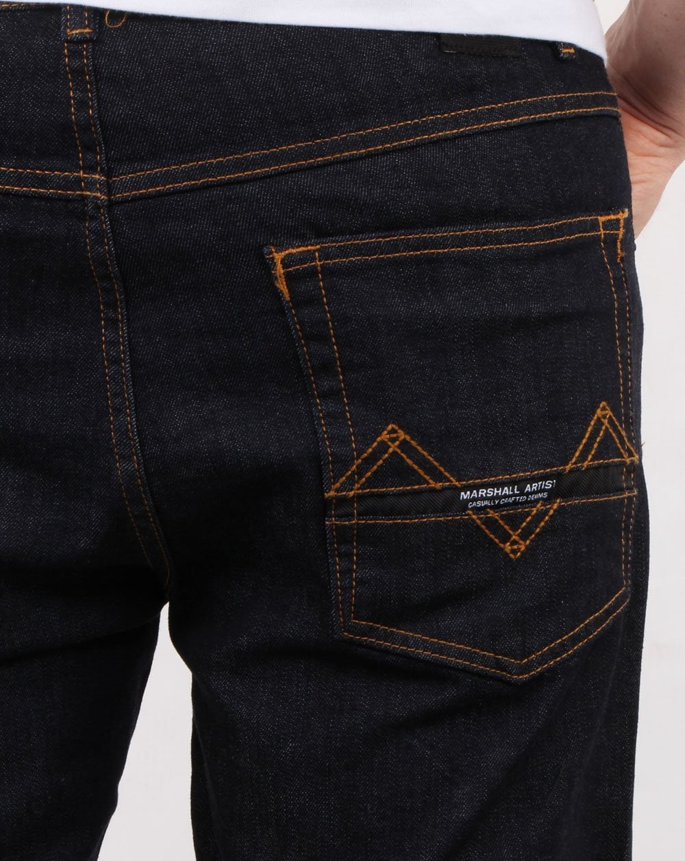 Marshall Artist Slim Tapered Jeans Rinse Wash - Image 4