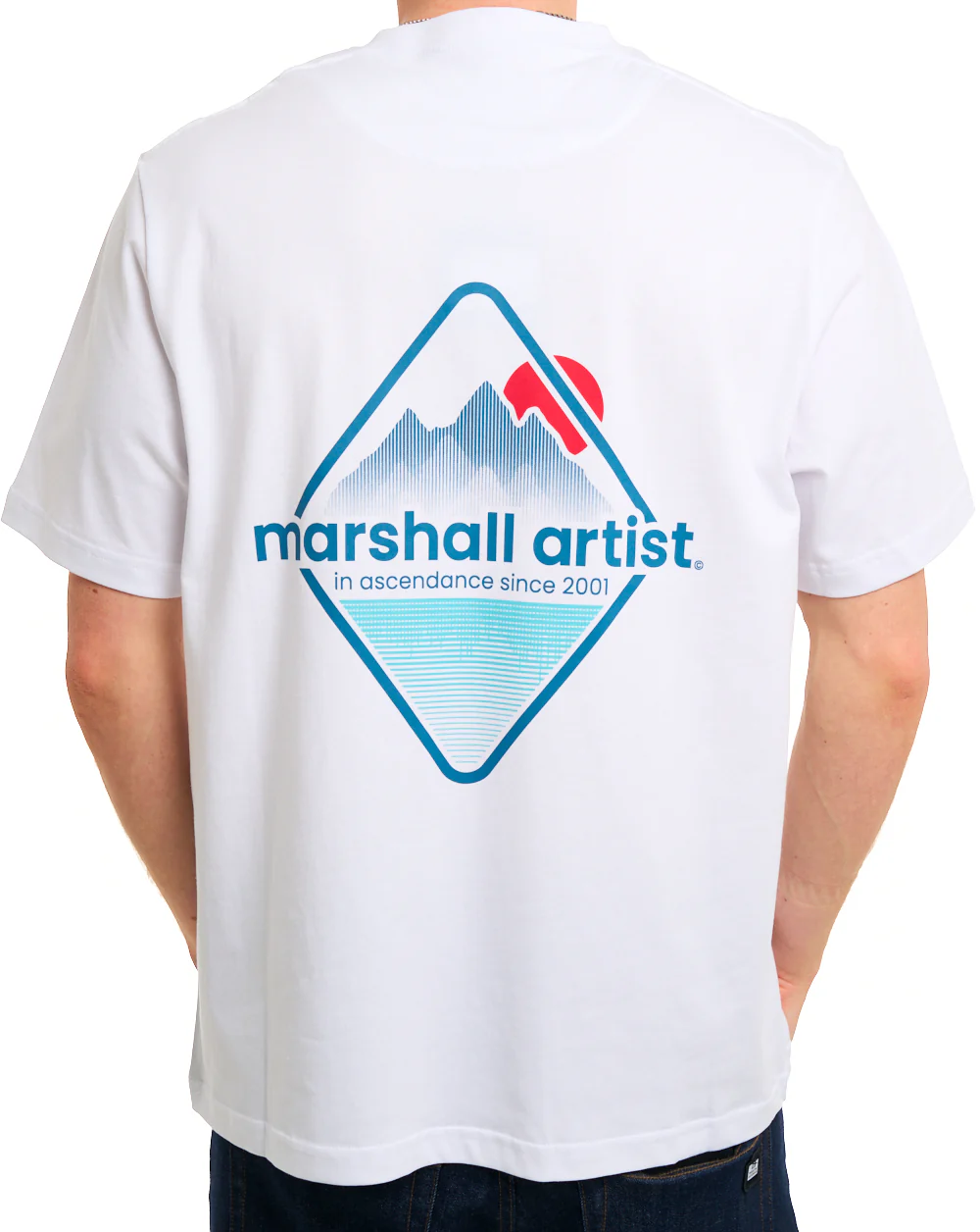 Marshall Artist Snowdon T-Shirt White - Image 2