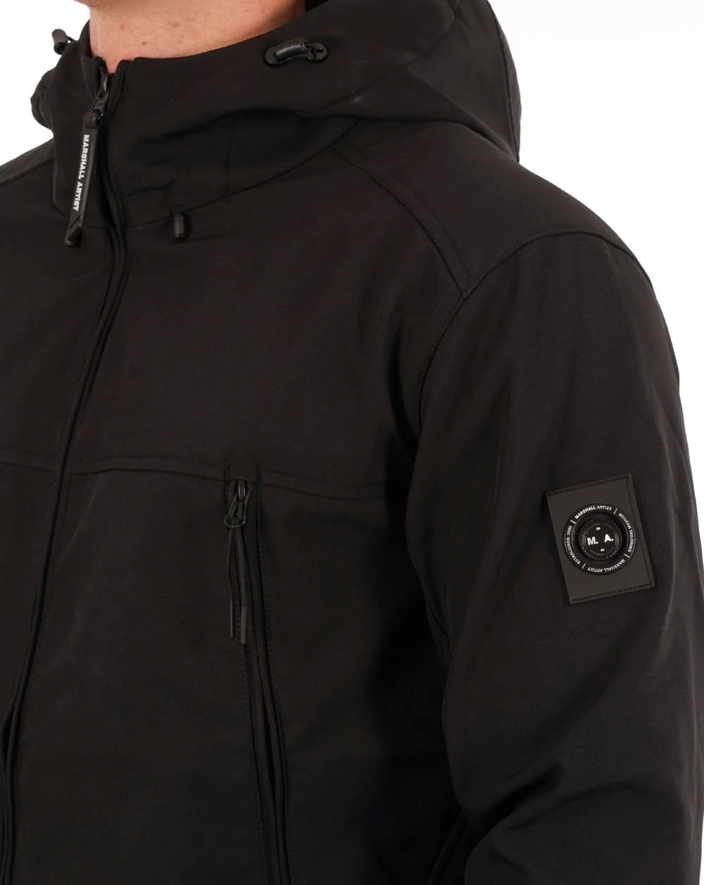 Marshall Artist Softshell Jacket Black - Image 2