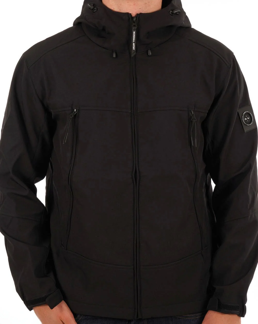Marshall Artist Softshell Jacket Black - Image 3