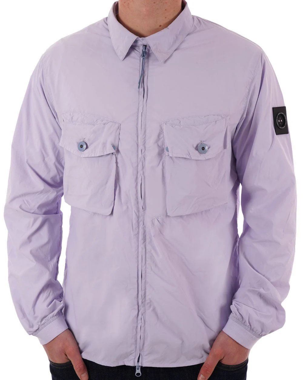 Marshall Artist Tonaro Overshirt Lilac - Image 3