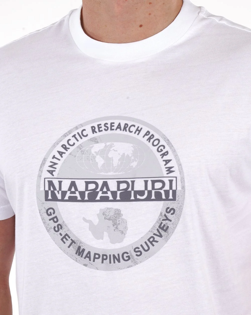 Napapijri Bollo T Shirt White - Image 2