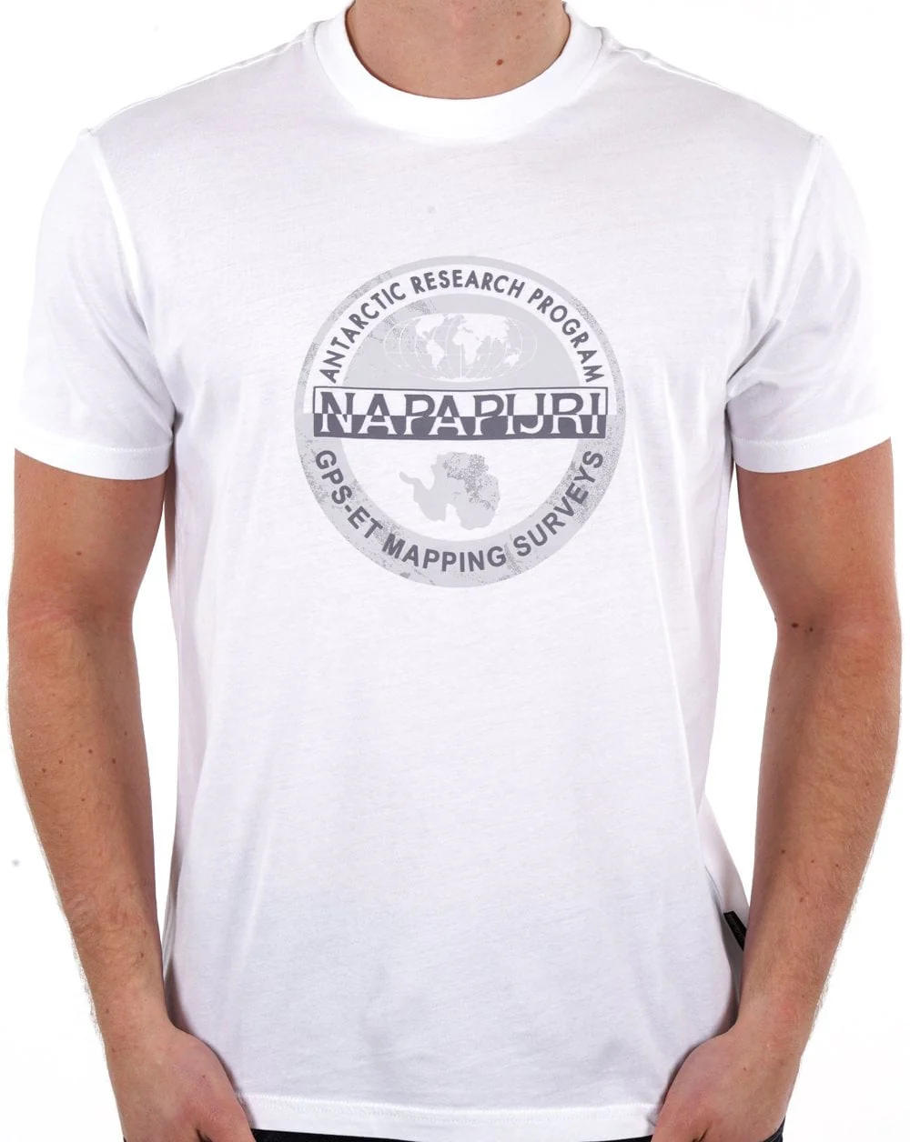Napapijri Bollo T Shirt White - Image 3