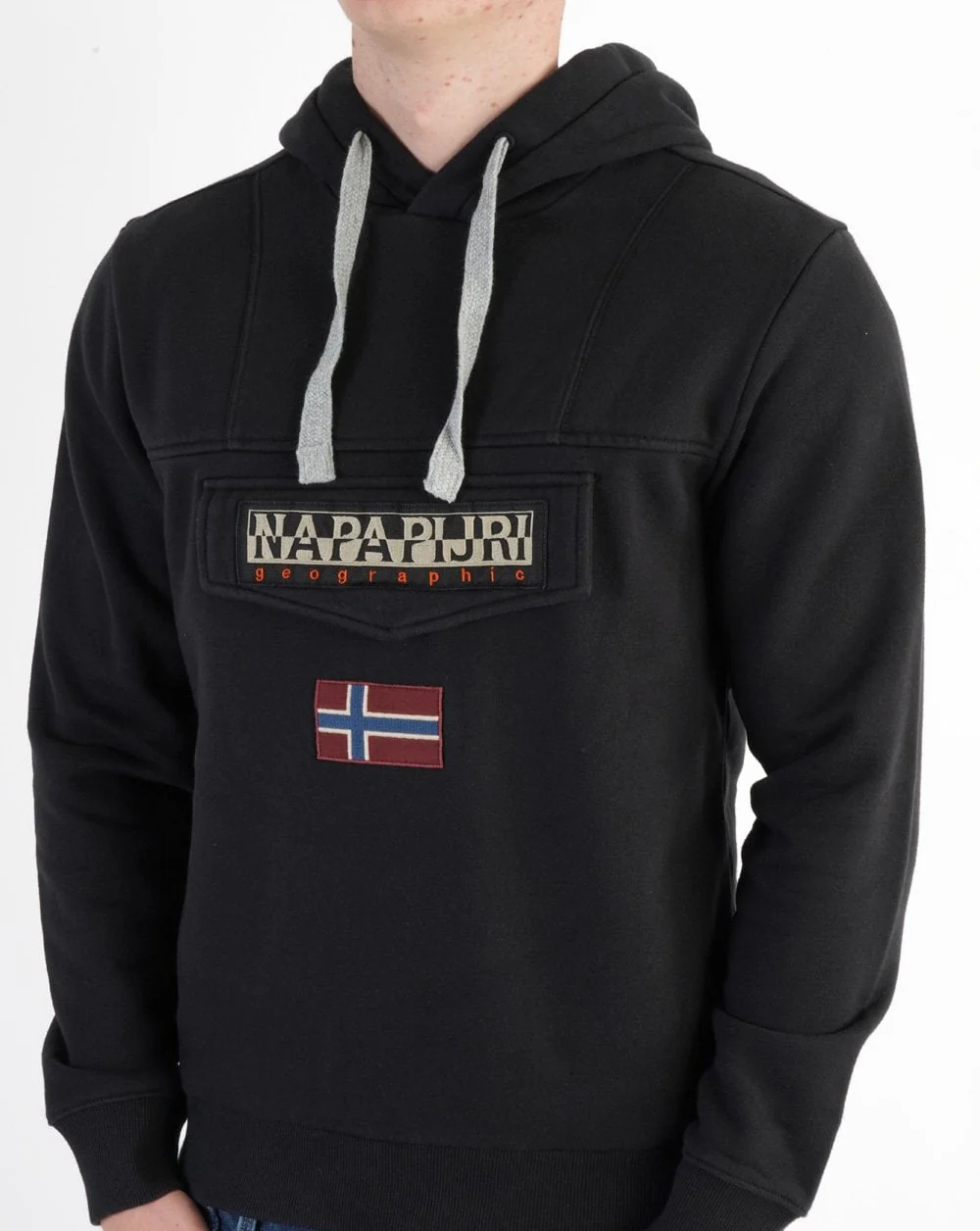 Napapijri Burgee Winter Hooded Sweatshirt Black