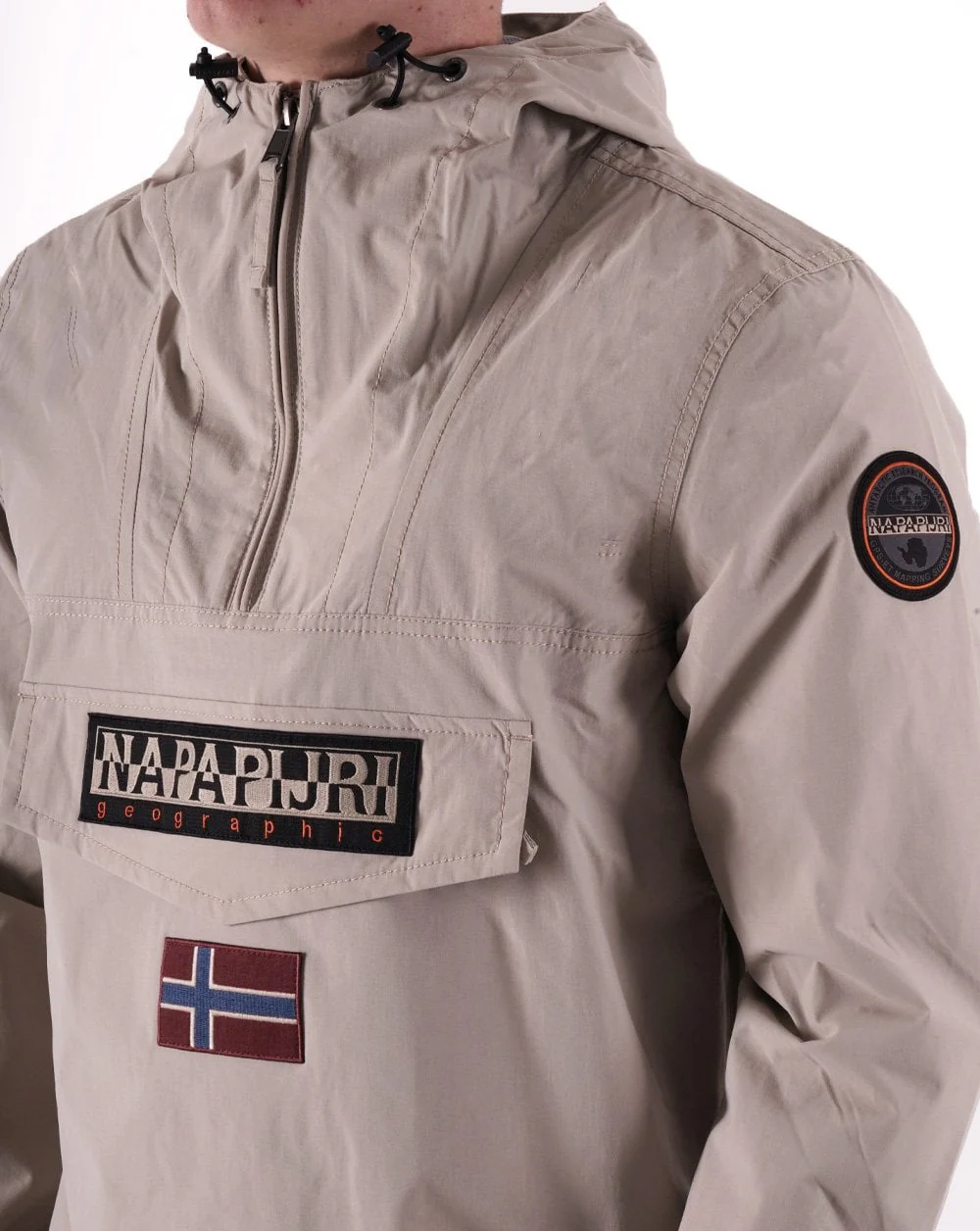 Napapijri Rainforest Summer Jacket Humus Beige - Image 2