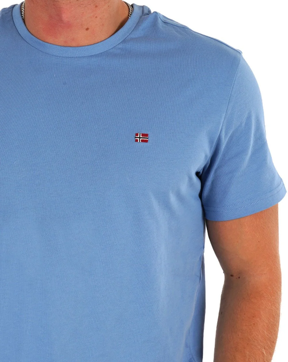 Napapijri Salis T Shirt Blue - Image 2