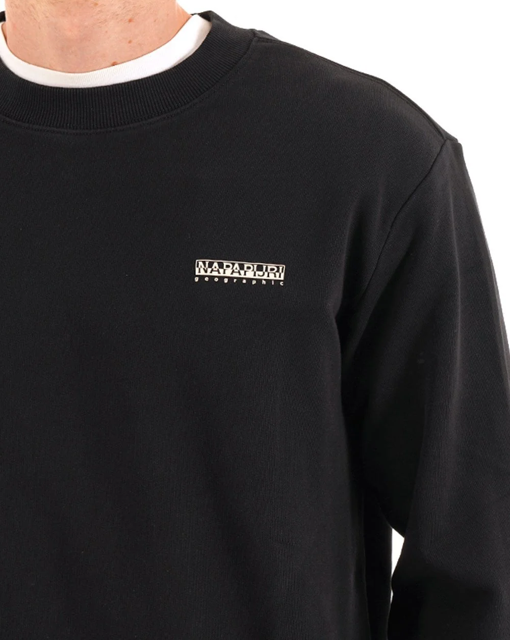 Napapijri Small Box Sweatshirt Black - Image 2