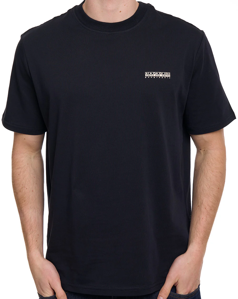 Napapijri Small Box T Shirt Black Beauty - Image 2