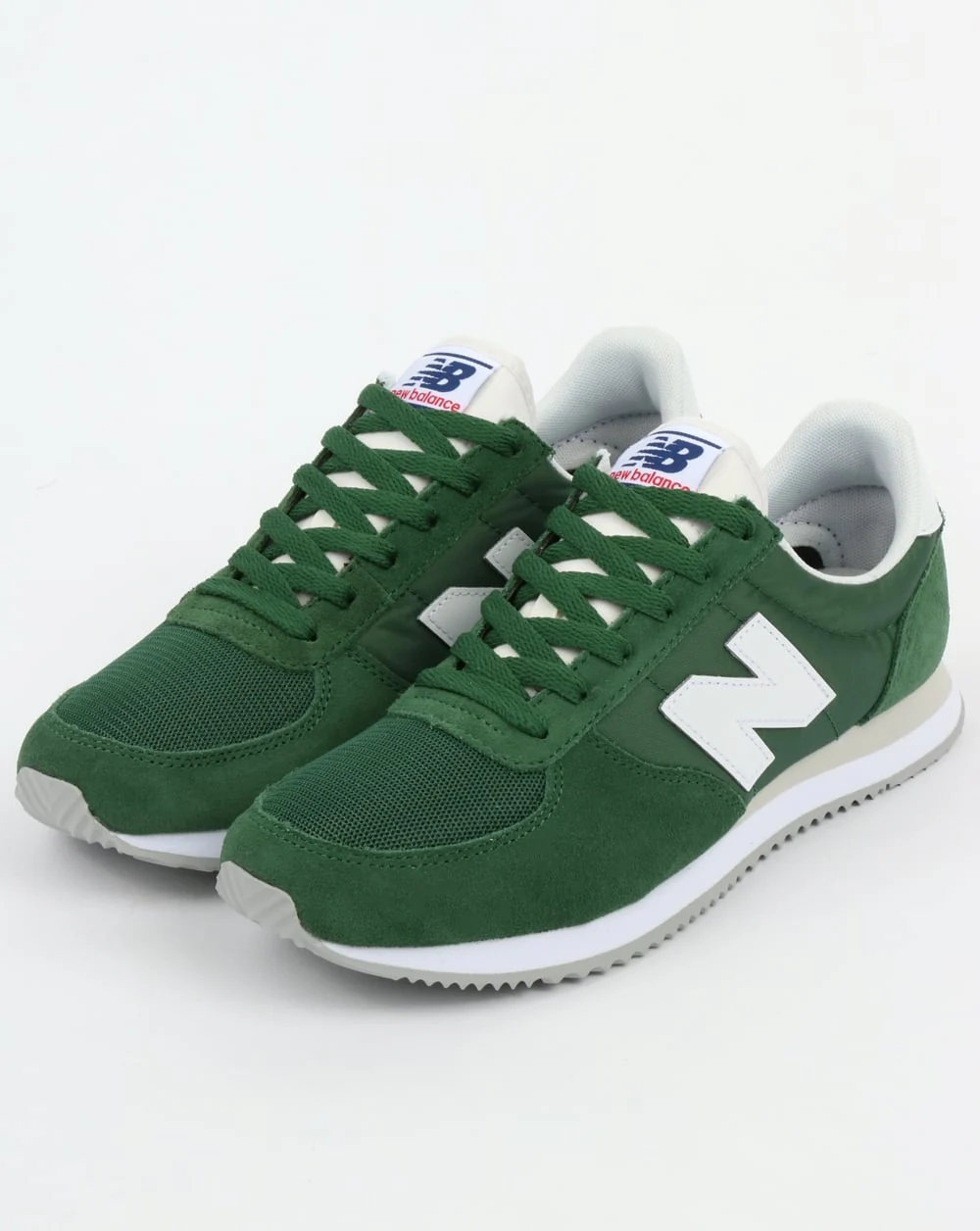 New Balance 220 Trainers Forest Green/White - Image 3