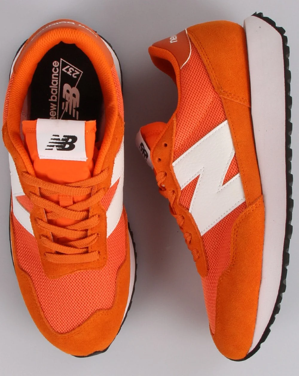 New Balance 237 Trainer Orange/White - Image 2