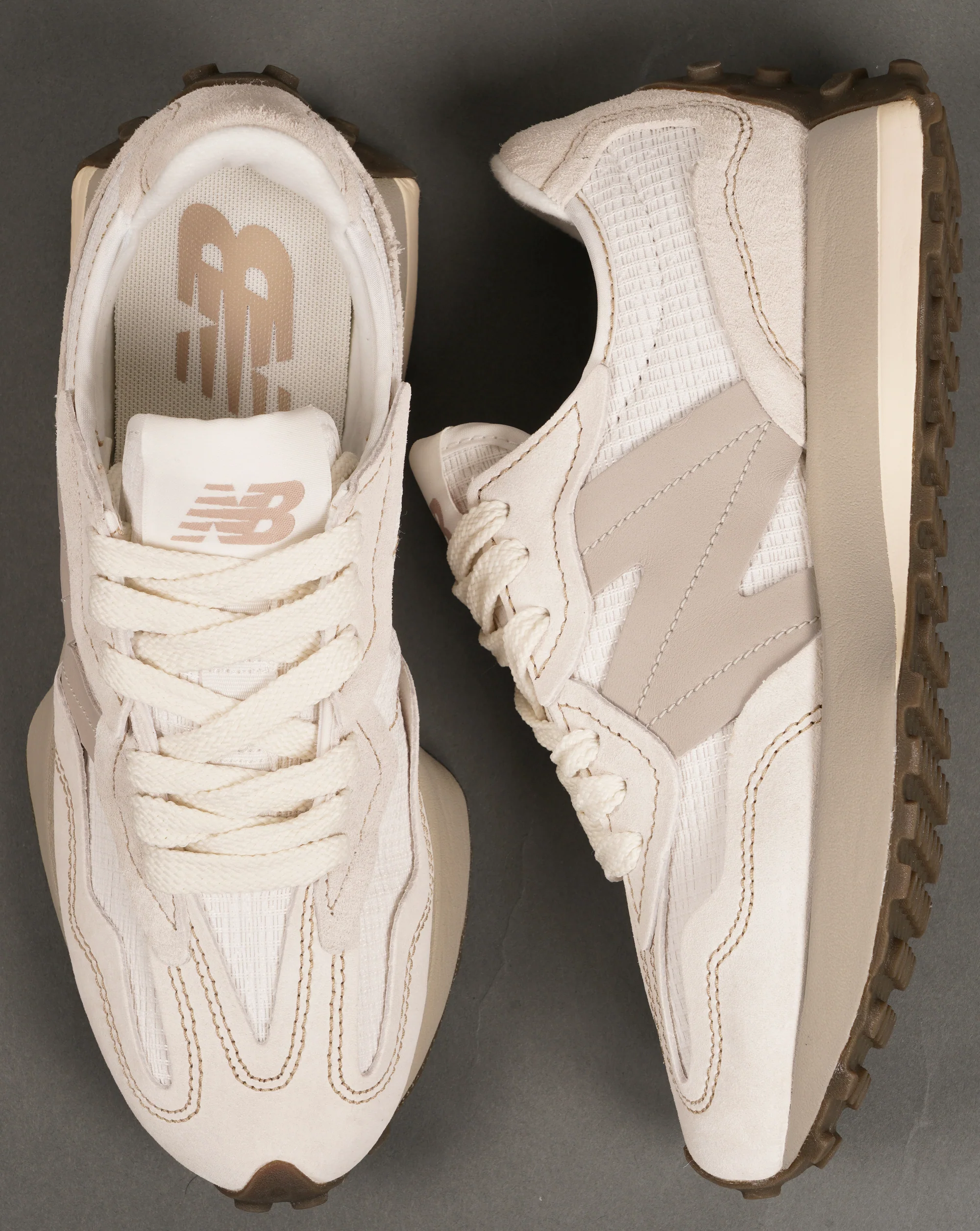 New Balance 327 Trainers Sea Salt - Image 4
