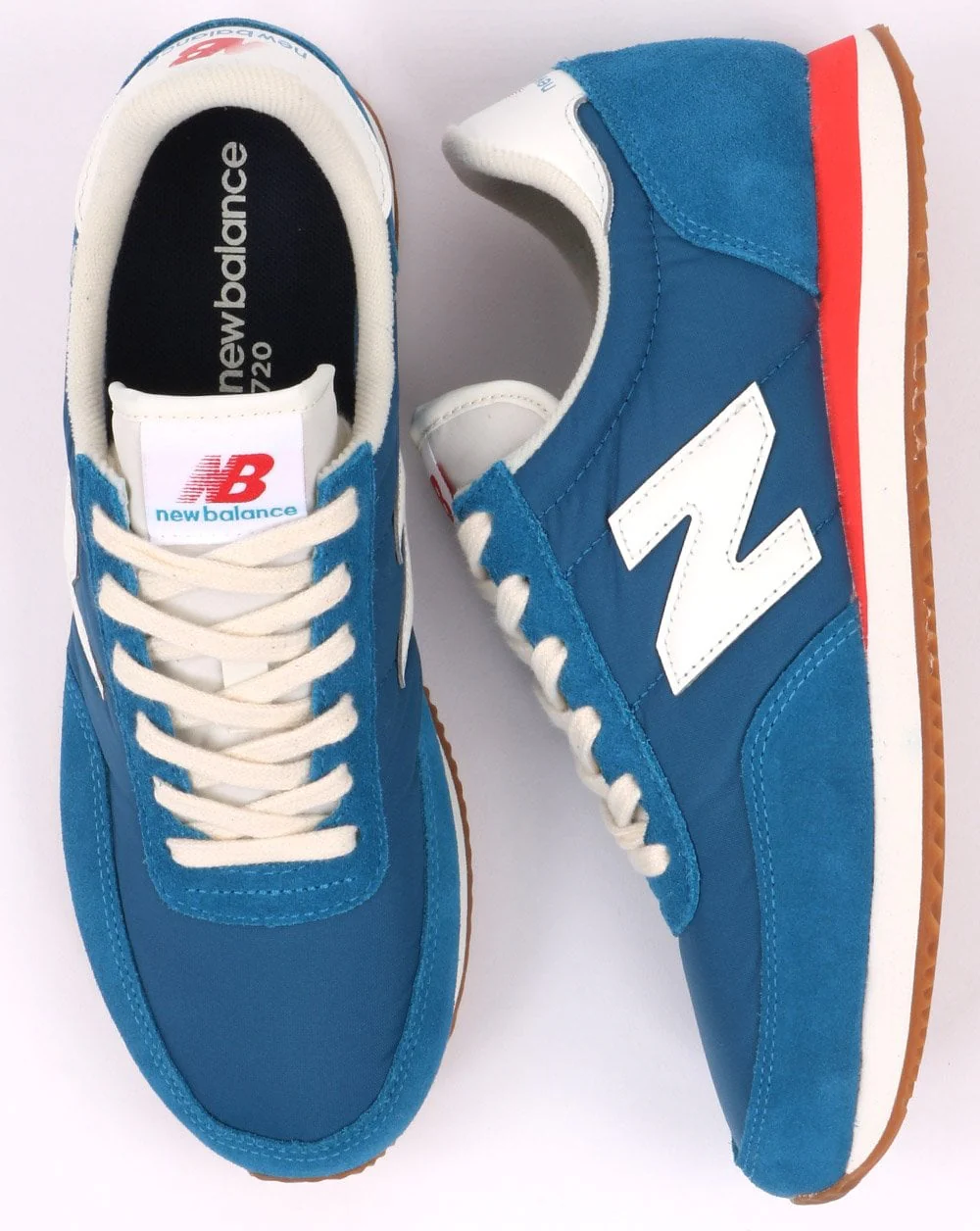 New Balance 720 Trainer Blue/Red - Image 2