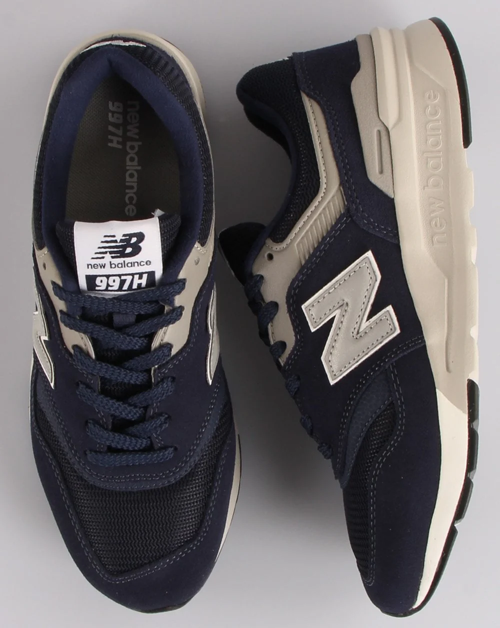 New Balance 997 Trainer Navy/Grey - Image 2
