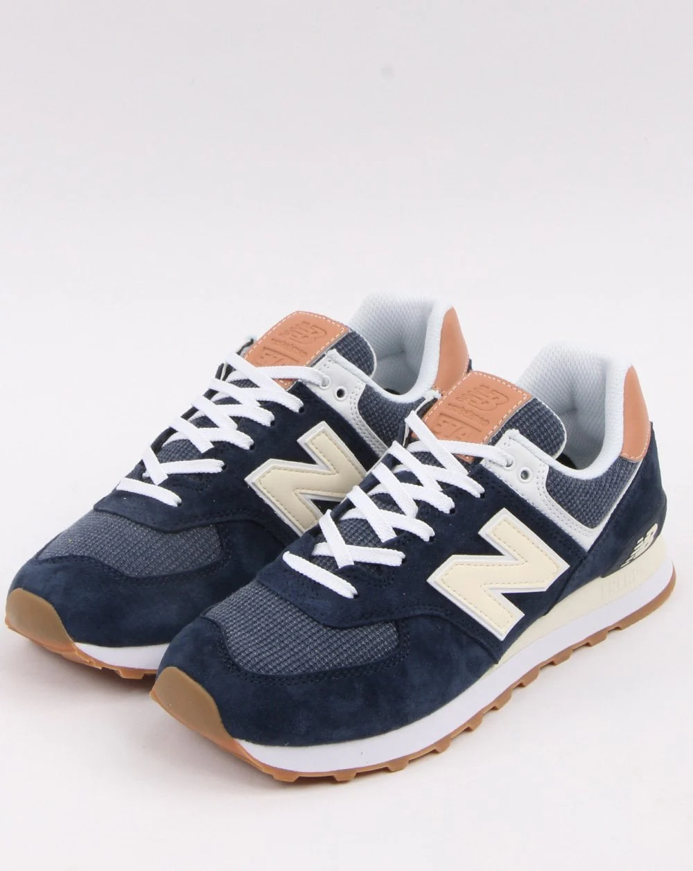 New Balance Ml574 Trainers Navy - Image 3
