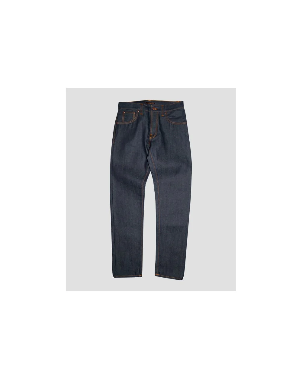 Nudie Jeans Steady Eddie Organic Tonal Dry Navy - Image 3