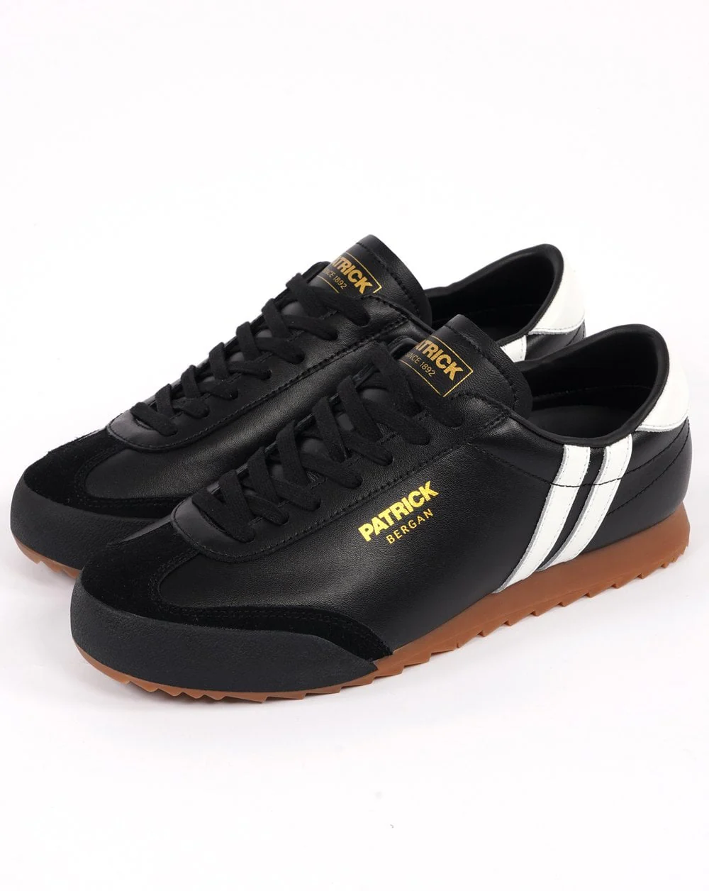 Patrick Bergan Trainers Black/White - Image 3