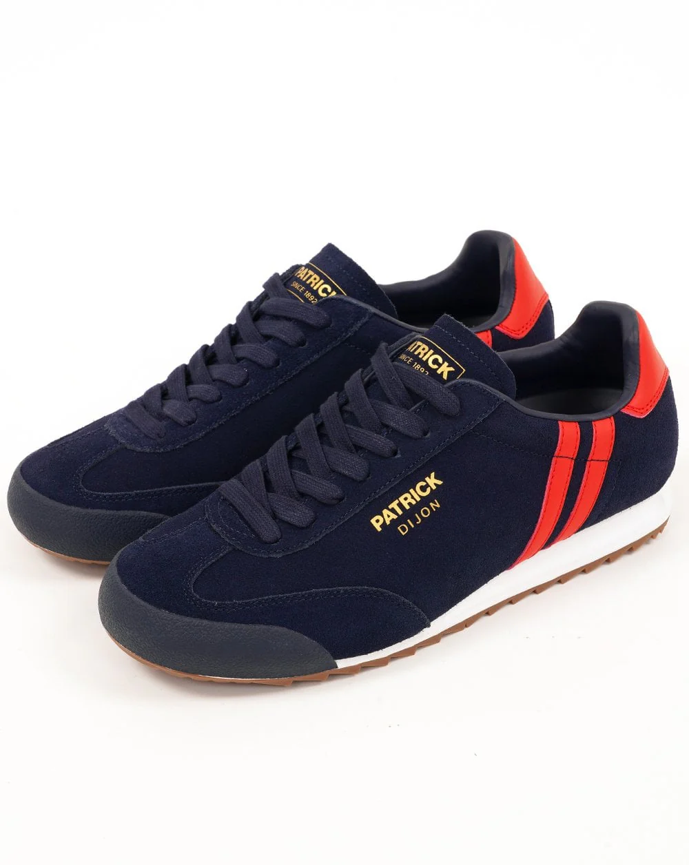 Patrick Dijon Trainers Navy / Red - Image 2