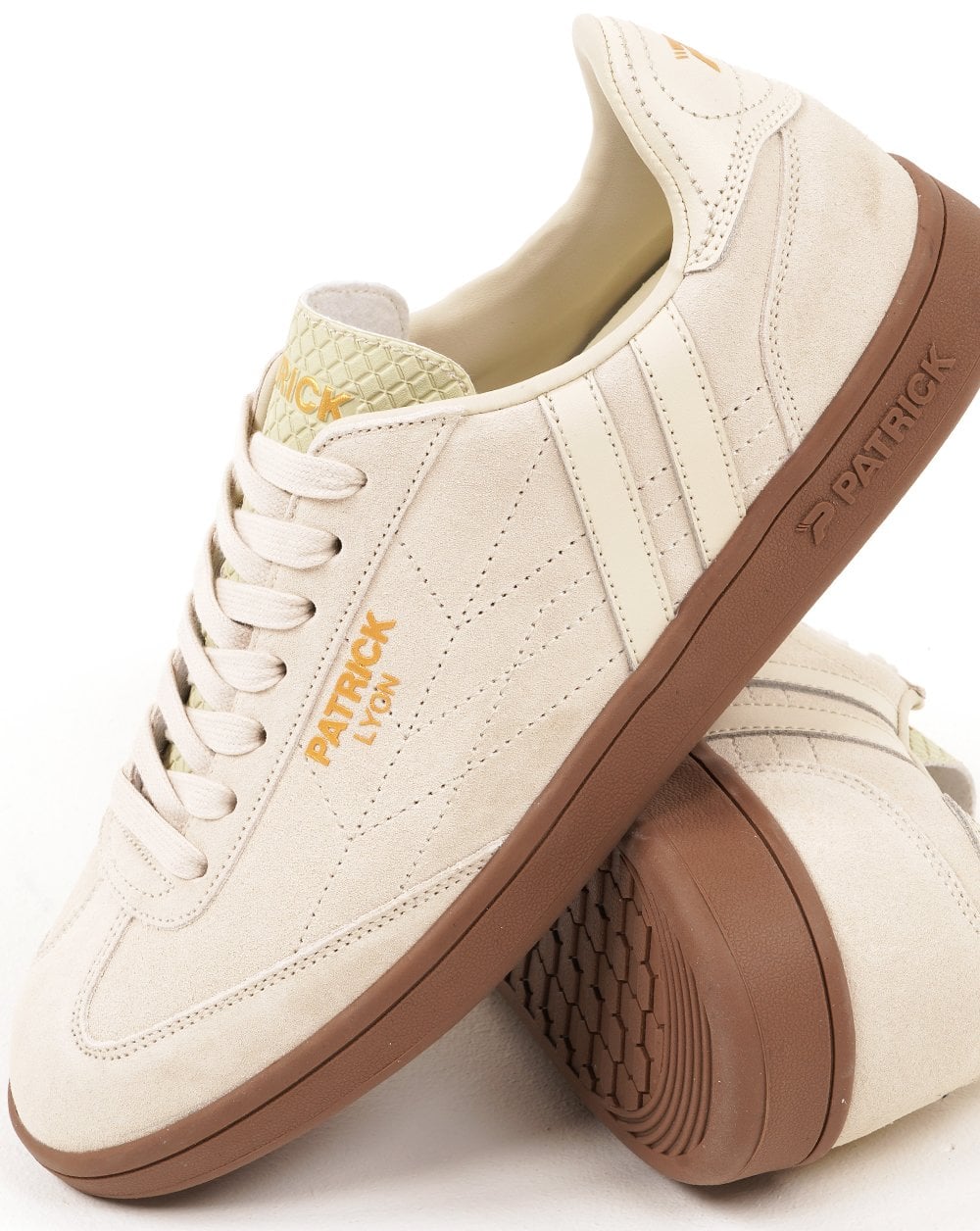 Patrick Lyon Trainers Off White/Gum - Image 2