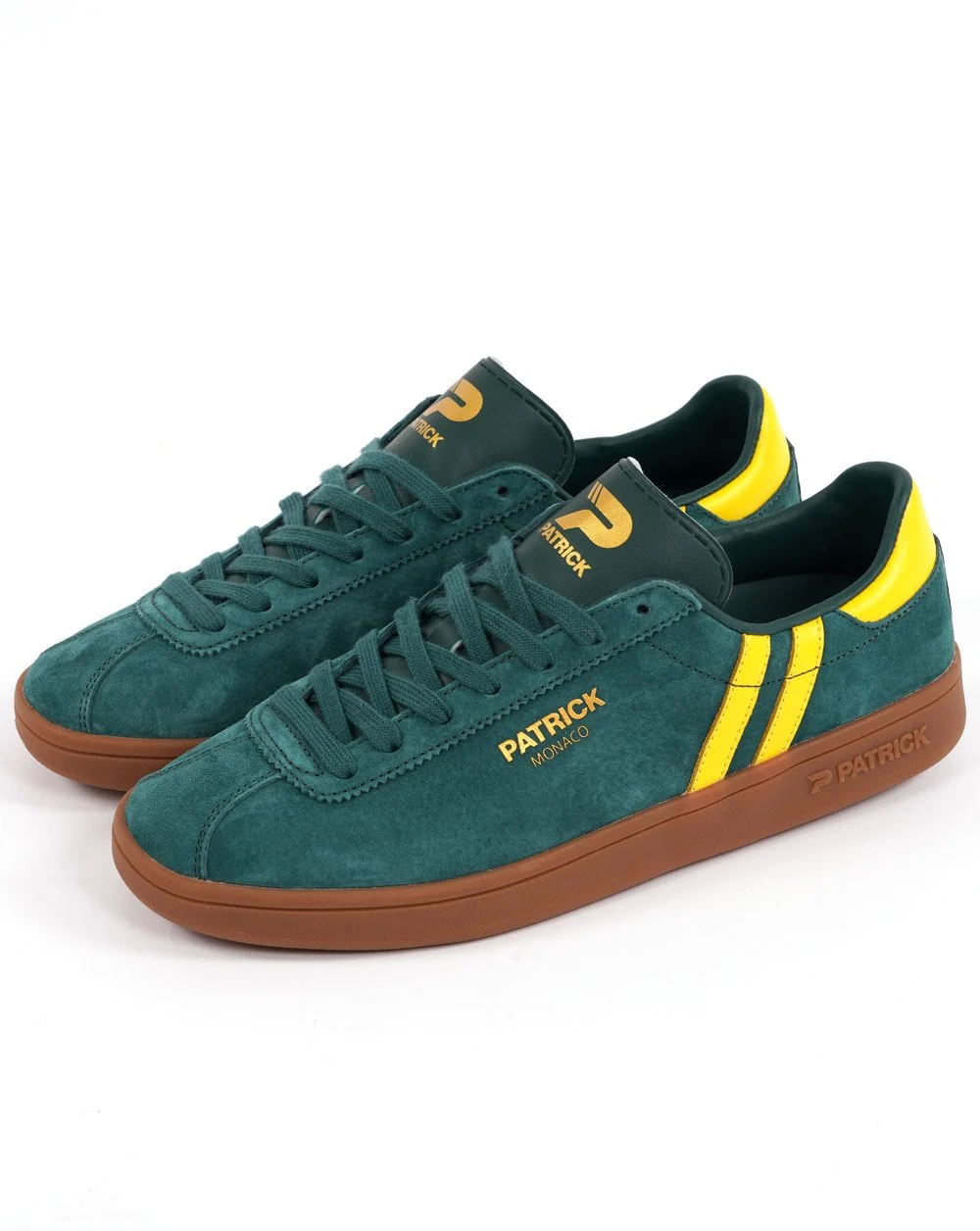 Patrick Monaco Trainers Green Yellow - Image 2
