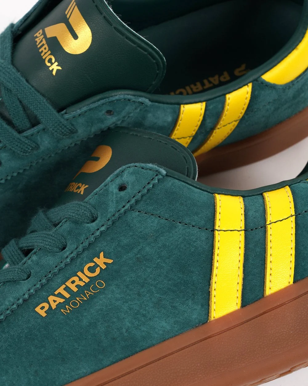Patrick Monaco Trainers Green Yellow - Image 3