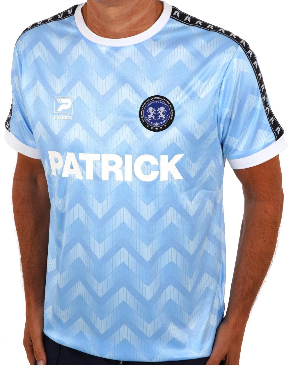 Patrick Retro Football T-shirt Sky