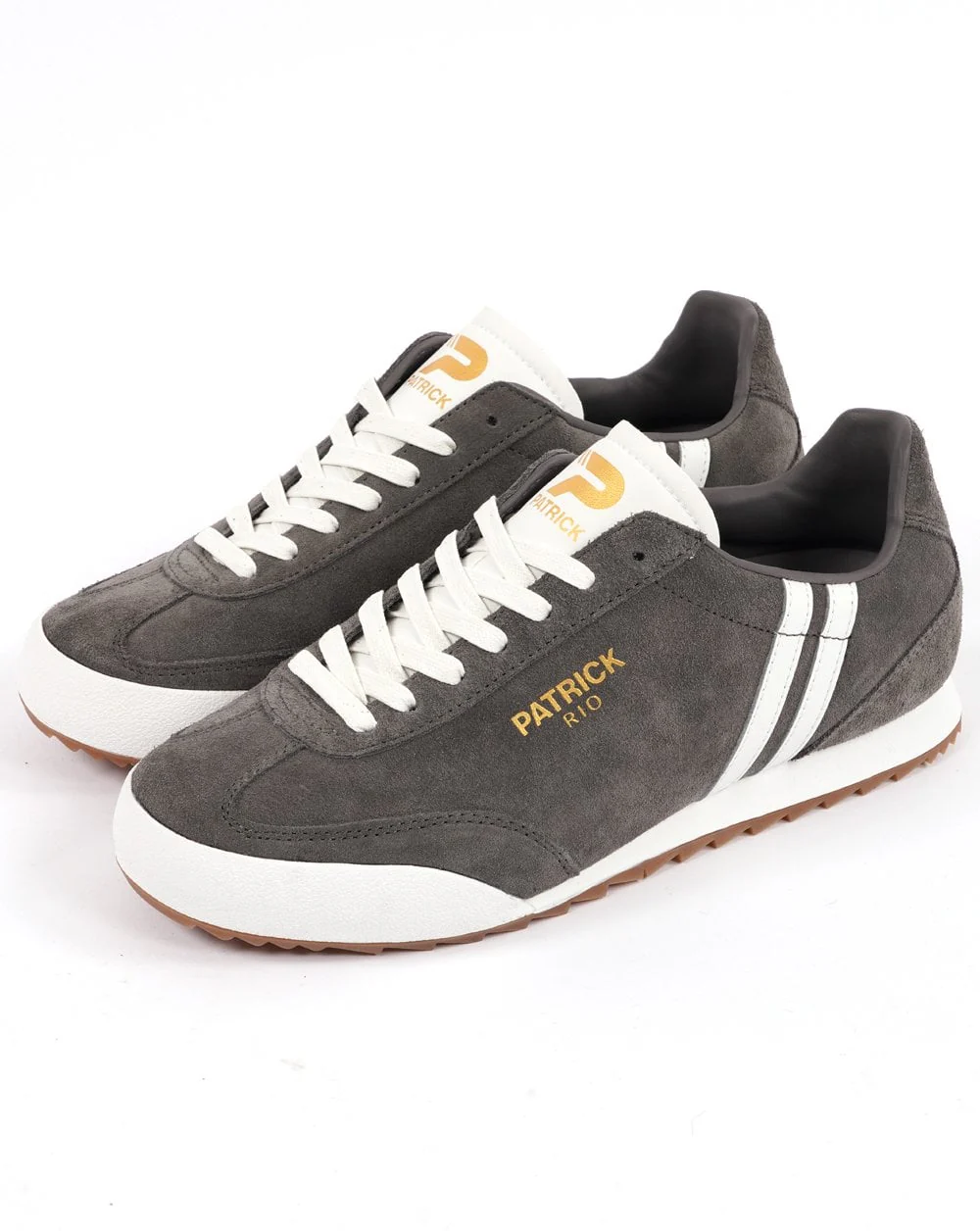 Patrick Rio Trainers Grey/White - Image 2