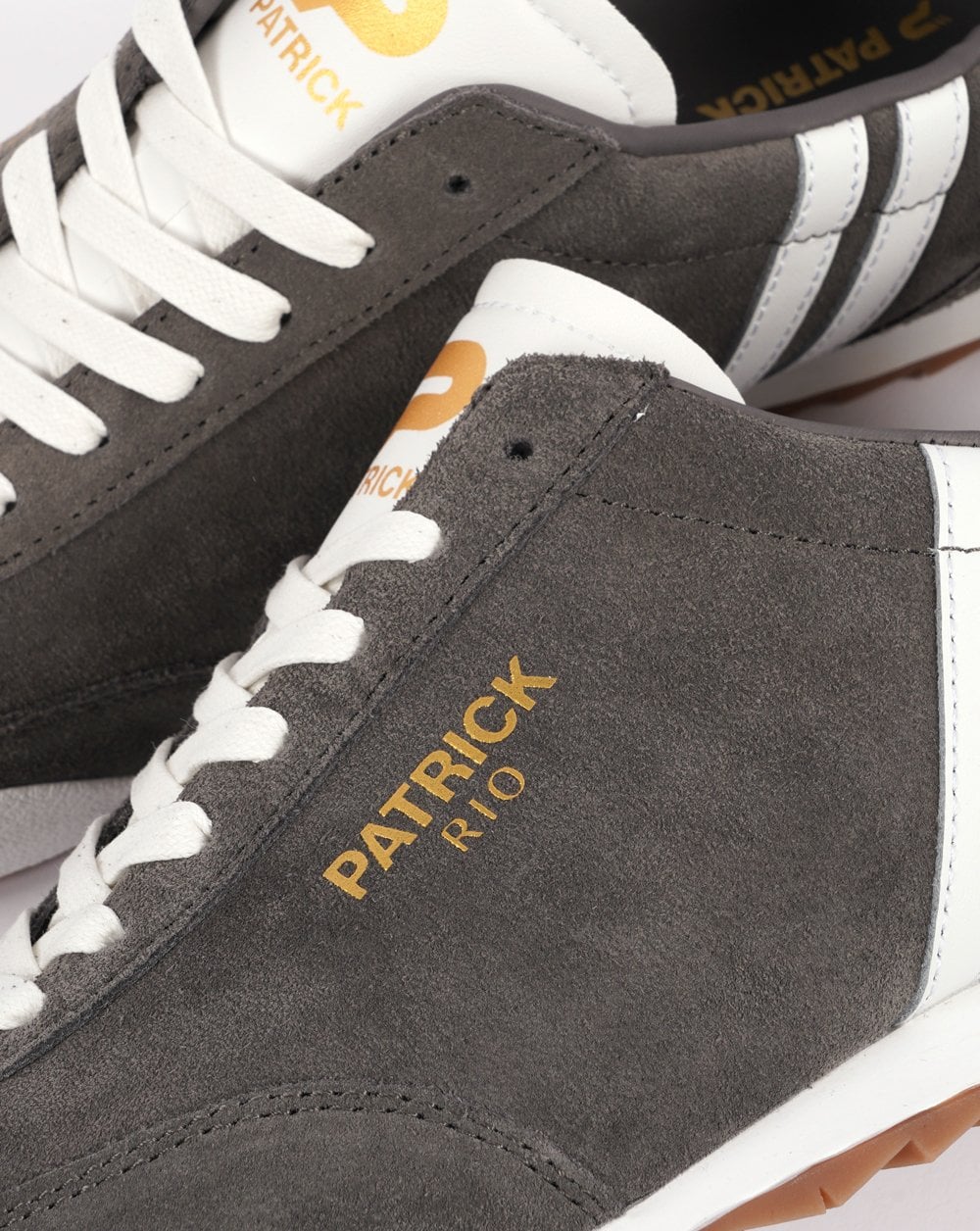 Patrick Rio Trainers Grey/White - Image 3