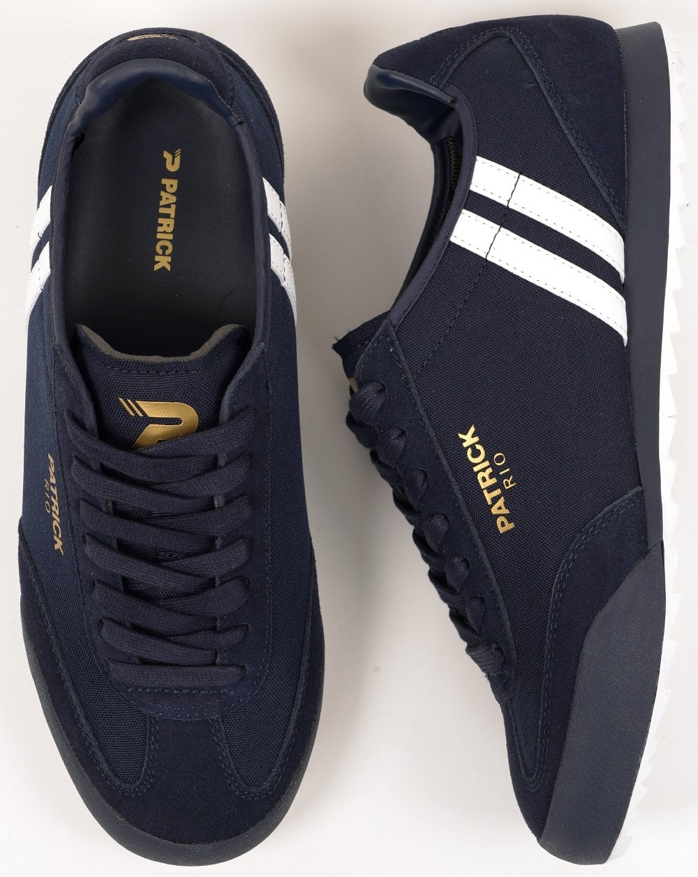 Patrick Rio Trainers Navy / White - Image 4