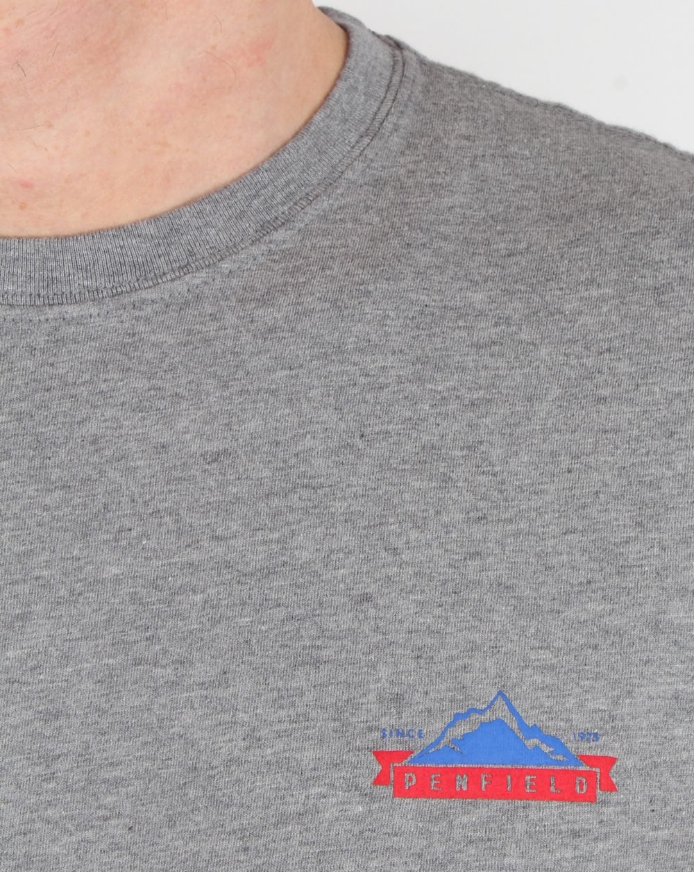 Penfield Logo T Shirt Grey - Image 2