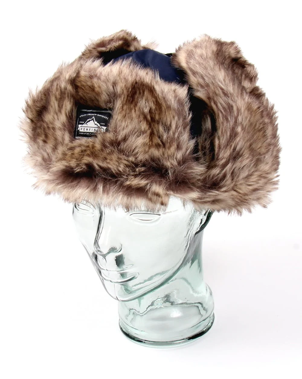 Penfield Providence Trapper Hat Navy - Image 2